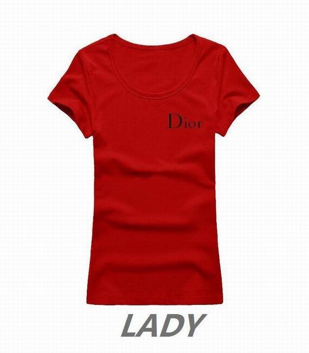 Dior short round collar T woman S-XL-003
